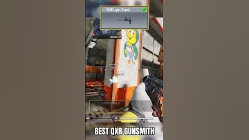 BEST QXR GUNSMITH in COD MOBILE #shorts