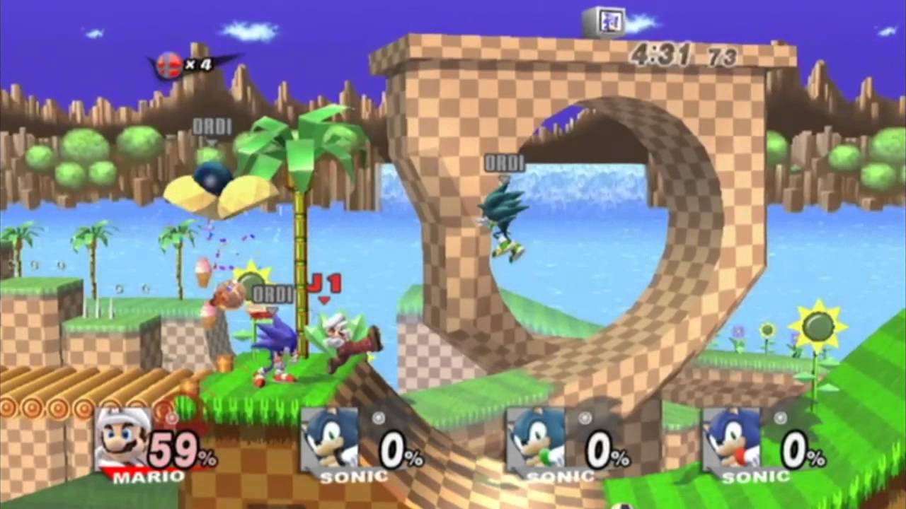Super Smash Bros. Brawl - Jeu Wii VF PAL Complet, Très Bon état Avec Boîte Et Notice