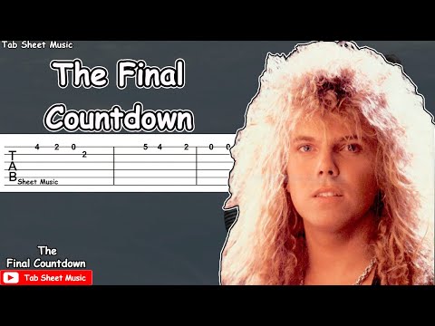 Europe - The Final Countdown Guitar Tutorial