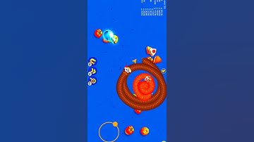 🐍🔥worms zone.io|Big slither snake #shorts #highflyinggaming #worms #wormszone #wormszoneio #snake