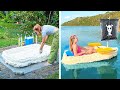 DIY Boats for you Adventures. Rafts, Catamarans, Motorboats, Canoes