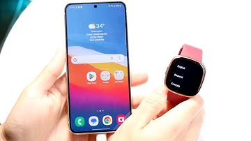 How To Connect Fitbit Versa 4 To Android!