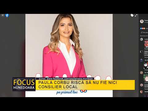 PAULA CORBU RISCĂ SĂ NU FIE NICI CONSILIER LOCAL