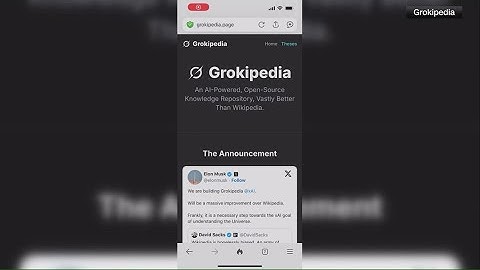 Elon Musk launches ‘Grokipedia,’ his AI-powered rival to Wikipedia