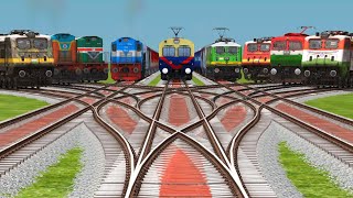🚆 Crazy Indian Express Train | Forked Tracks & Steam Locomotive | Train Game 9 screenshot 5