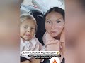 Нюша с дочкой Симбой едут на музыкальную репетицию (InstaStories, 20.06.22)