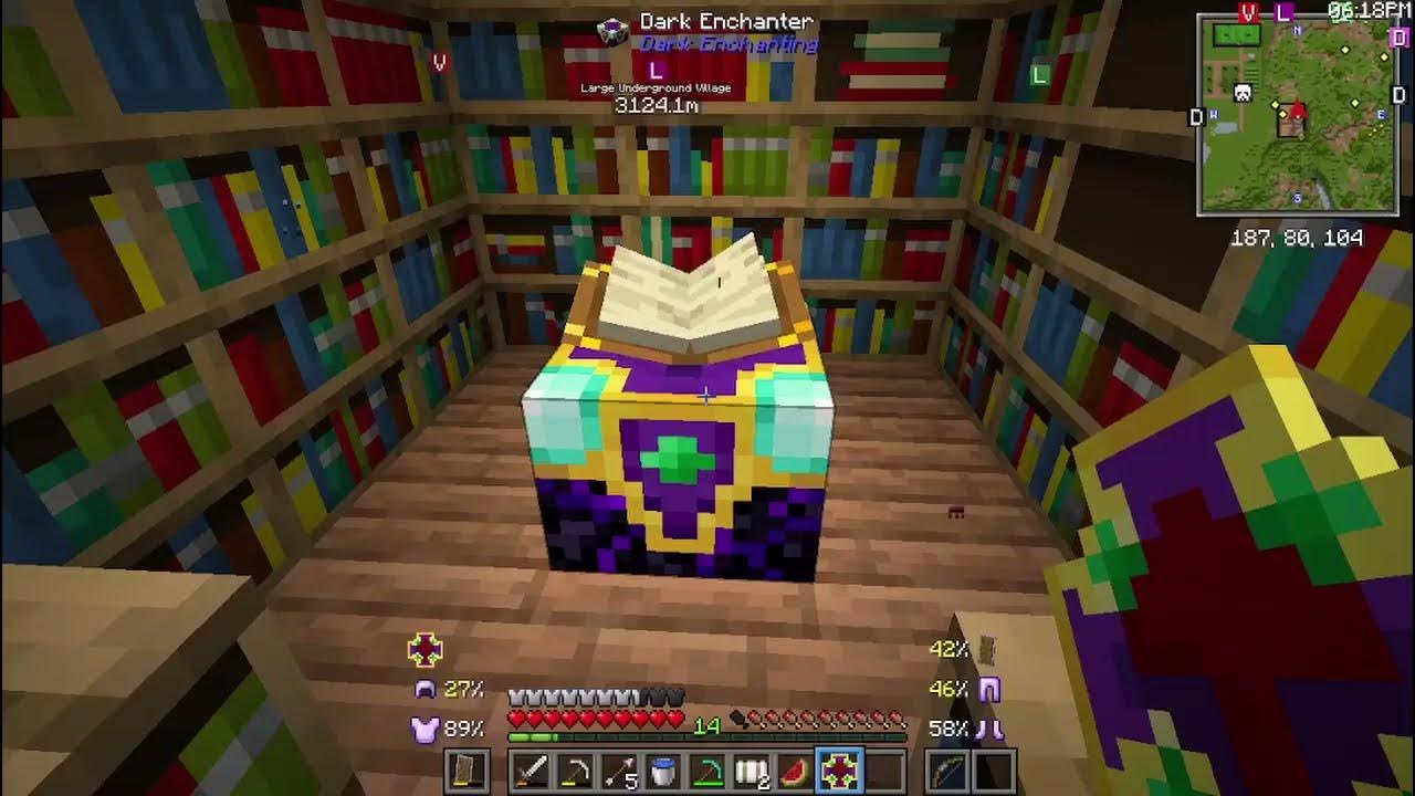 Better Minecraft Ep. 19 Making the Dark Enchanter YouTube