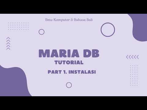 Video: Bagaimana cara saya terhubung ke MariaDB dari Windows?