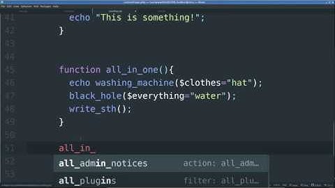 أساسيات تطوير قوالب ووردبريس: حول PHP Functions