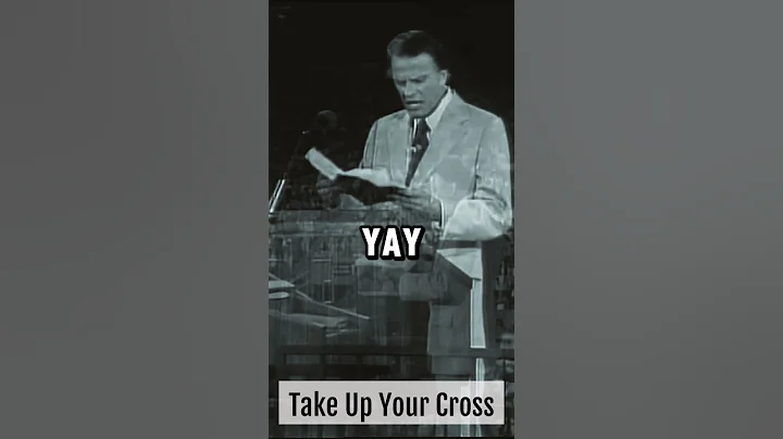 TAKE UP YOUR CROSS AND FOLLOW JESUS [BILLY GRAHAM] #biblestudy #jesus #joy #faith #bible