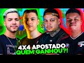 4X4 APOSTADO! LZINN, TWO9, ELTIN E MANOMAX vs DANTES, MORENO, AKZ E DARKZIN!