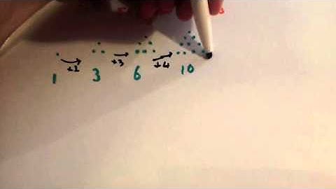Triangular Numbers - Corbettmaths