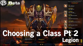 Choosing a Raid Class for Legion - Finale