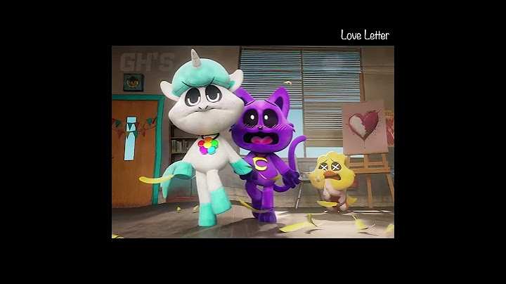 LOVE LETTER - POPPY PLAYTIME CHAPTER 3 - GH'S ANIMATION #SiinBruto #reverse #theupsidedown
