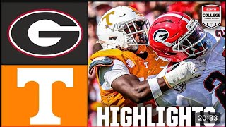 AYOCJREACTS To Georgia vs. Tennessee | Full Game Highlights | ESPN College Football!