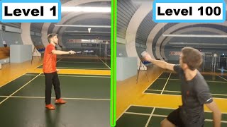 Badminton LEVEL 1 to 100 - Backhand