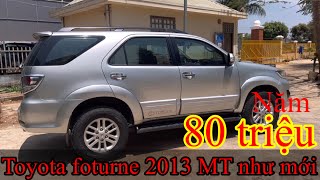 Báo giá Toyota foturne 2013 máy dầu MT 7 chỗ giá siêu rẻ | ô Tô quang chung lâm Đồng