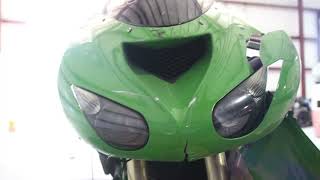 06 07 Kawasaki Ninja ZX10 ZX10R Rear Under Tail Tray Fairing