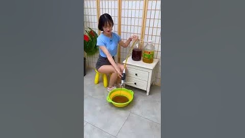 Dụng cụ bơm hút chất lỏng đa năng