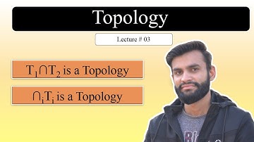 Intersection of two topologies||intersection of any collection of topologies || lec # 3.
