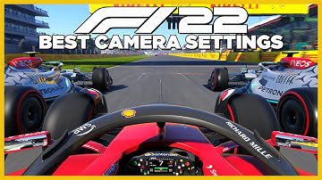THE BEST F1 22 CAMERA SETTINGS! These Actually Make You Go Faster!