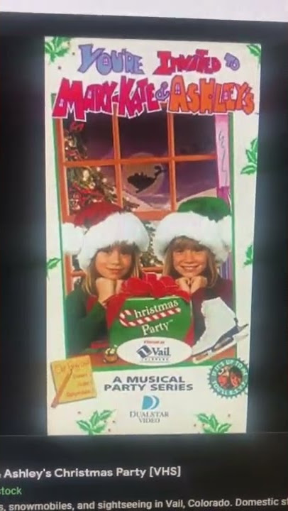 You’re invited to Mary-Kate and Ashley’s Christmas Party 1997 VHS full video
