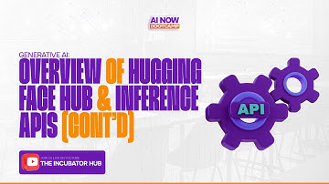 #AINOW BOOTCAMP || GENERATIVE AI:  OVERVIEW OF HUGGING FACE HUB & INFERENCE APIS (CONT’D)