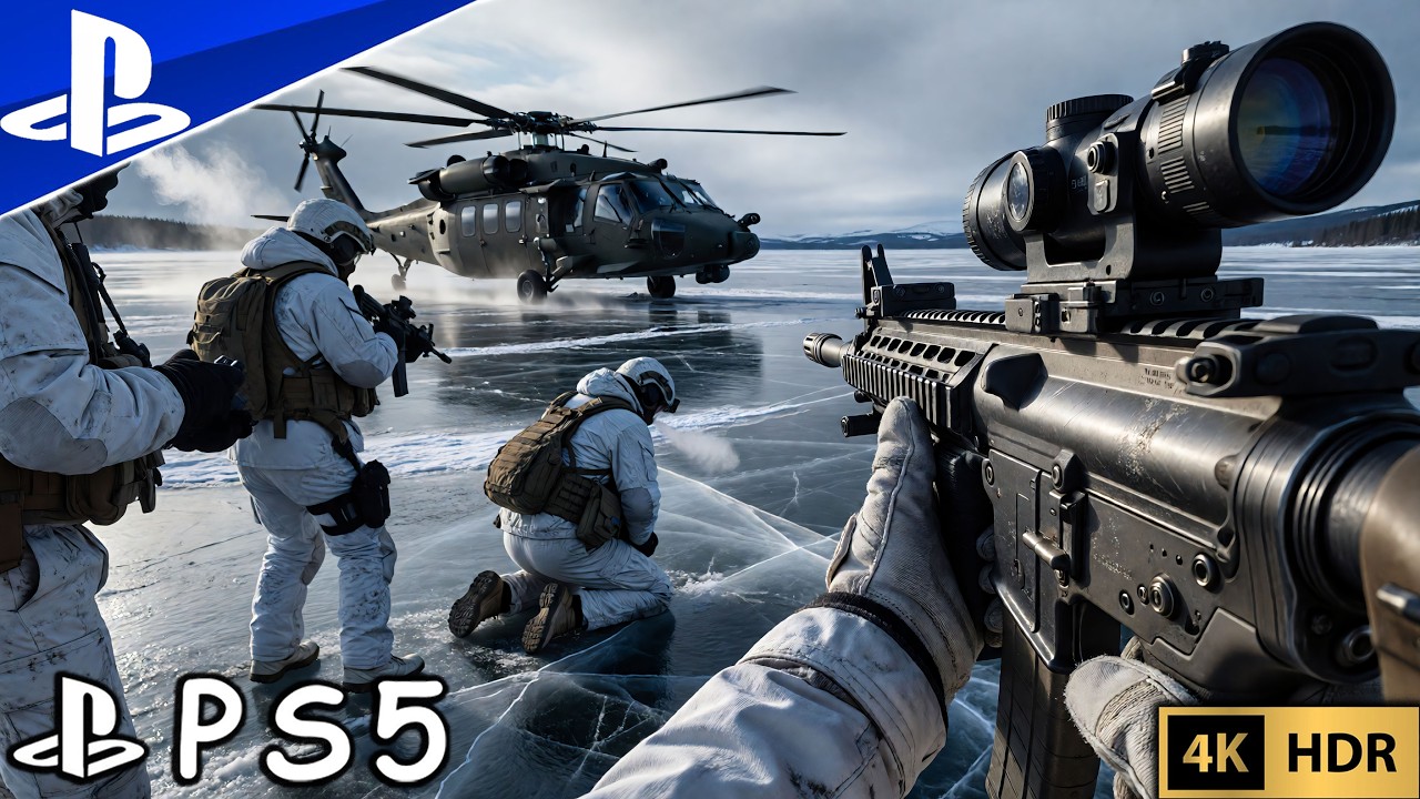 TASKFORCE INFILTRATE RUSSIAN AIRBASE IN KAZAKHSTAN / Call of Duty Gameplay (PS5 4K60)