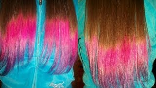 DIY | Dip Dye/Ombre Hair Two Colors