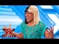 Relley C sings Don't You Worry Child -- Room Auditions Week 2 -- The X Factor 2013