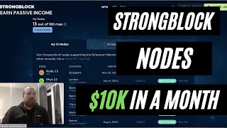 Strongblock: Earn $10k A Month - Monthly Earning Report