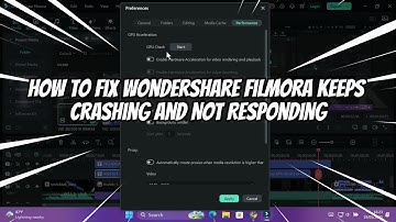 How to Fix Wondershare Filmora Keeps Crashing and Not Responding