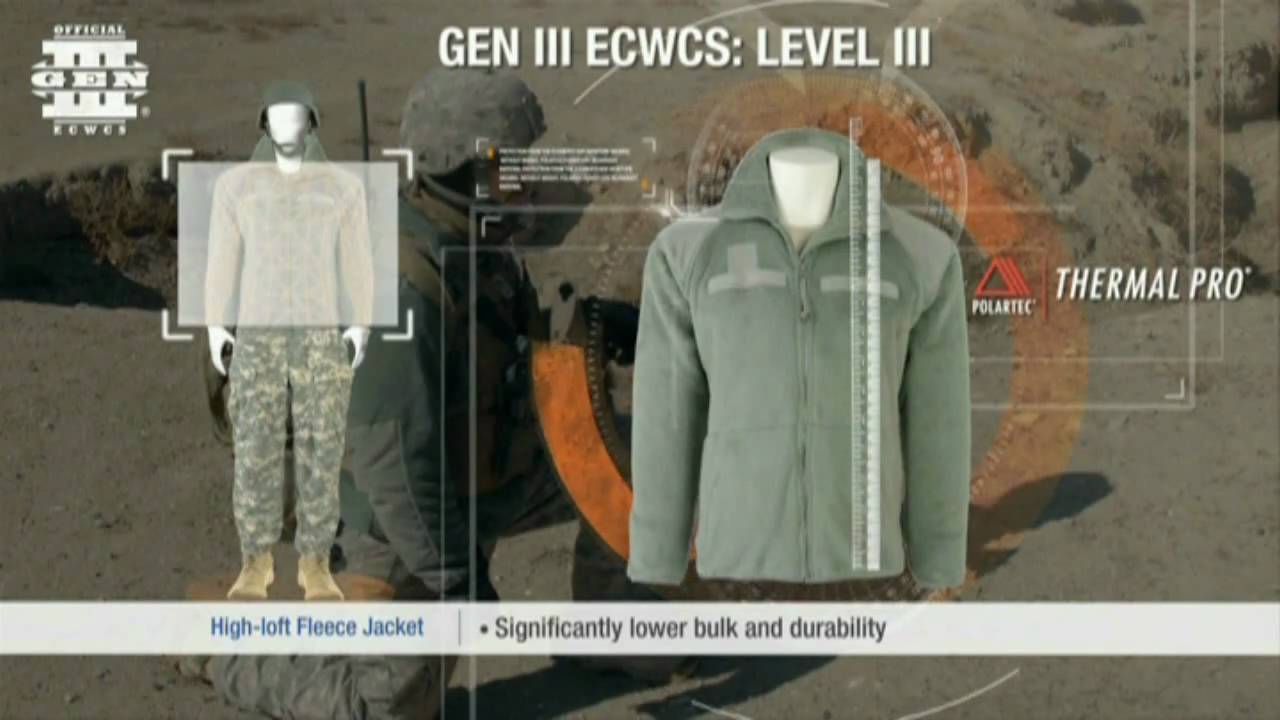 Ads Gen Iii Ecwcs Level Iii High Loft Fleece Jacket Youtube