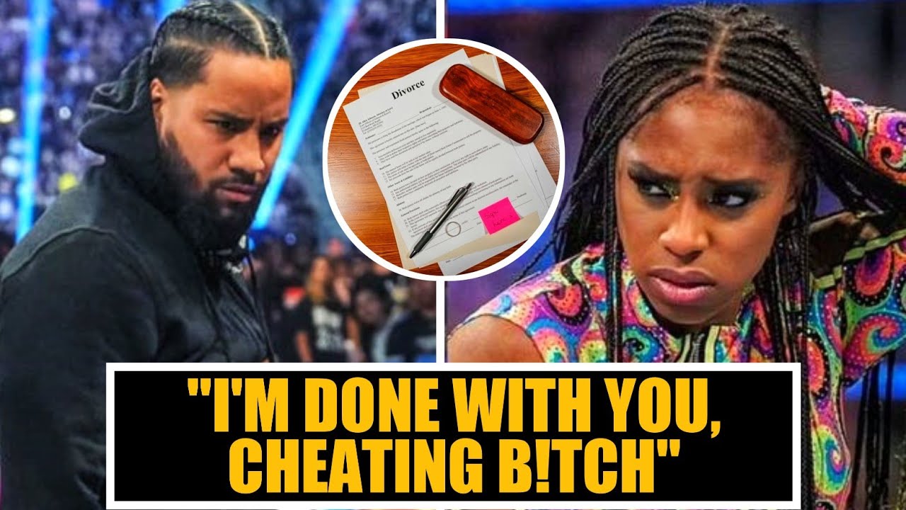 "DIVORCE" NAOMI FILES FOR DIVORCE FROM JIMMY USO AFTER CHEATING SCANDAL