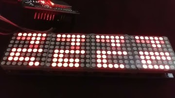 (Demo) ESP32 ESP-IDF with MAX7219 Dot Matrix Display Module