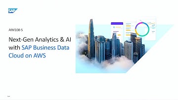 AWS re:Invent 2025 - Next-Gen Analytics & AI with SAP Business Data Cloud on AWS (AIM108)