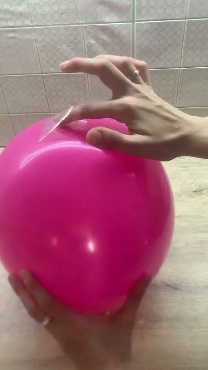 Как сделать летающие шарики #лайфхаки #lifehacks #эксперименты #идея # ...