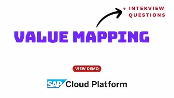 Value Mapping Demo in SAP CPI #sapcpi #valuemapping #outoftheboxea