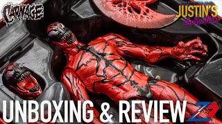 Carnage 110 Scale Figure Zd Toys Unboxing Review