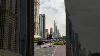 Walking on Sheikh Zayed Road | Dubai Skyline 🇦🇪