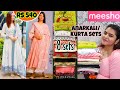 Meesho Festive Summer Anarkali/Gown Set haul | Meesho latest sets | Kurta Palazzo Set haul | #Meesho