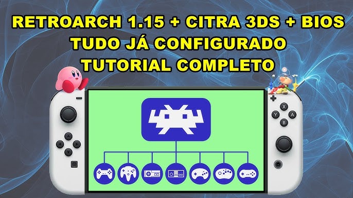 Como Instalar Retroarch no Nintendo Switch e emular diversos consoles e  Jogos!!! 