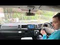 TEST DRIVE HIACE 2018 (POV Drive Toyota Hiace 2018)