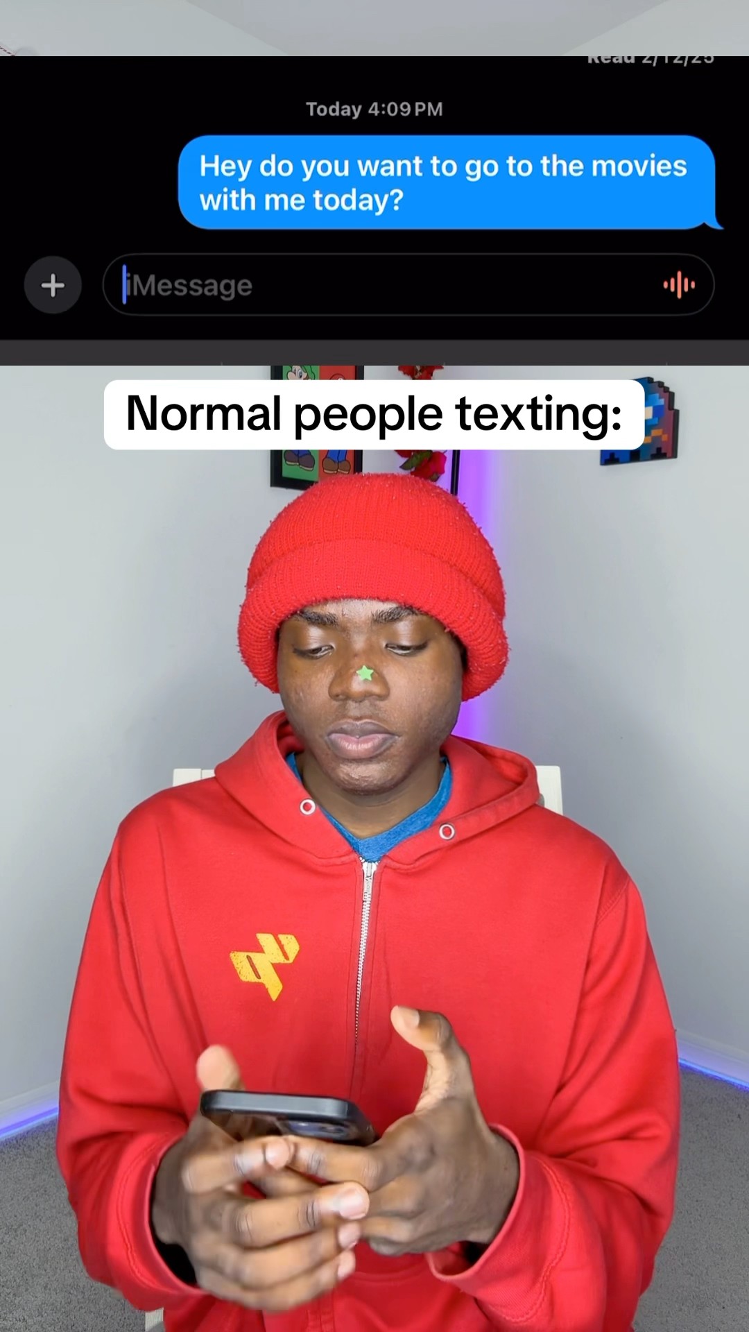 How normal people text VS that one friend ?