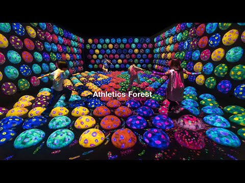 teamLab Biovortex Kyoto Athletics Forest Highlight Video
