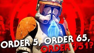 Welche Befehle gab es neben der Order 66 sonst noch?