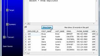 import data from dbf (dbase, foxbase, foxpro) query result to sql server