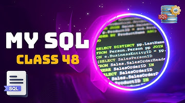 Class-48: Creating INDEX Constraint  In MySQL
