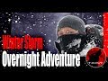 Backpacking in a Blizzard - Winter Storm Backpacking Overnight Adventure