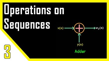Basic Operations on Sequences & Block Diagram Representation | Digital Signal Processing